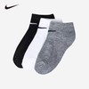 耐克-鞋袜类（夏）F2配件小童浅口袜3双装白色/岩岭灰 商品缩略图4