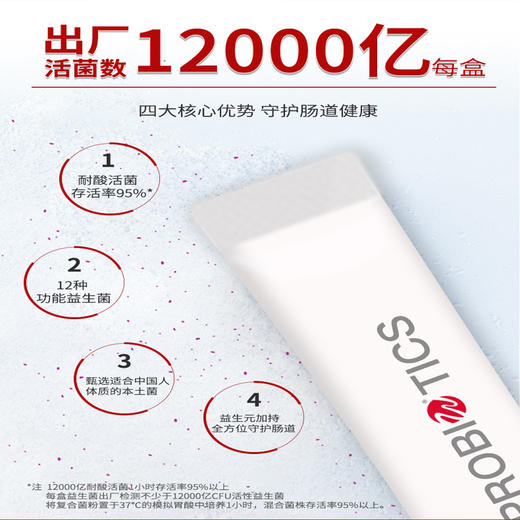 舒导12000亿益生菌即食型冻干粉/买2盒送2盒 商品图3