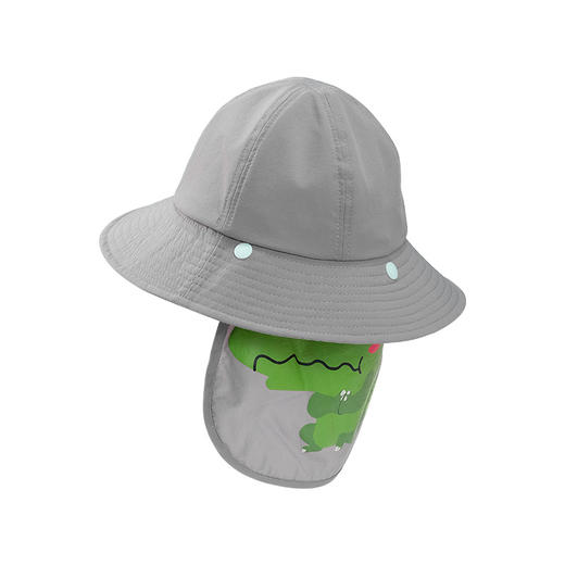 「数款可选」儿童护颈防晒帽 夏新款ins男童女童秋遮阳帽太阳帽宝宝帽子渔夫帽童装 商品图4