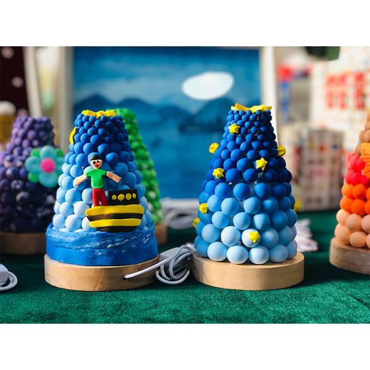 黏土小夜灯（义卖所得收入全部返还至作品作者） 商品图2