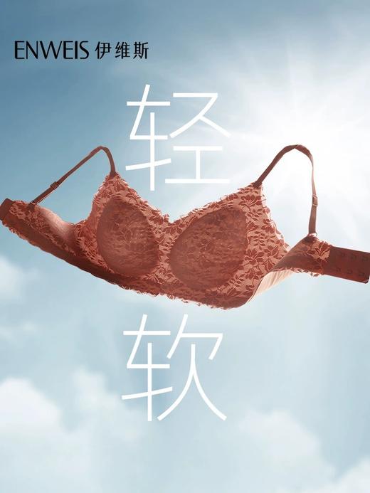 保真~小海豚文胸！聚拢不空杯无痕无钢圈蕾丝背心女 商品图7