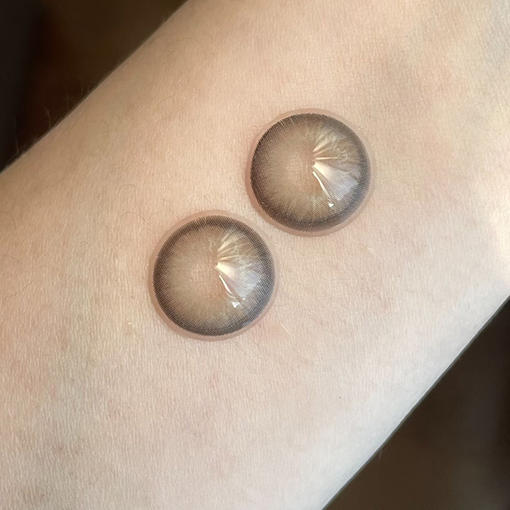 Li chee chee 悉尼棕 年抛 2片 14.5mm 参考着色13.7mm 基弧8.6 含水38% 韩国进口 商品图4