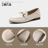 ZHR休闲单鞋2023新款百搭一脚蹬法式复古小皮鞋女通勤轻便乐福鞋 商品缩略图9