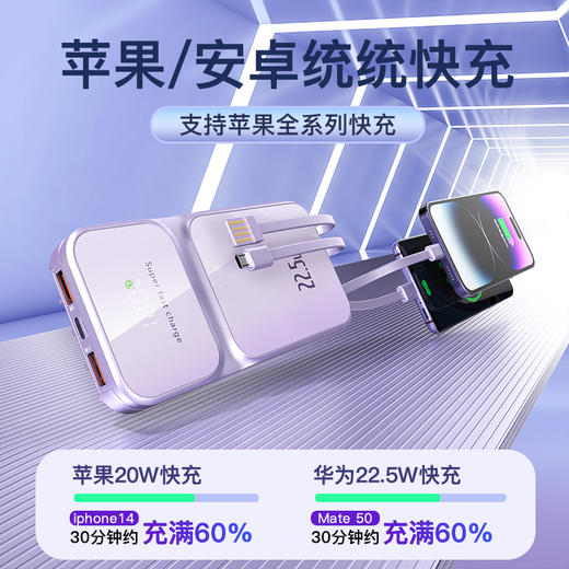 LORO自带线移动电源 商品图6