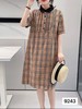 女拼接经典连衣裙9243 商品缩略图1
