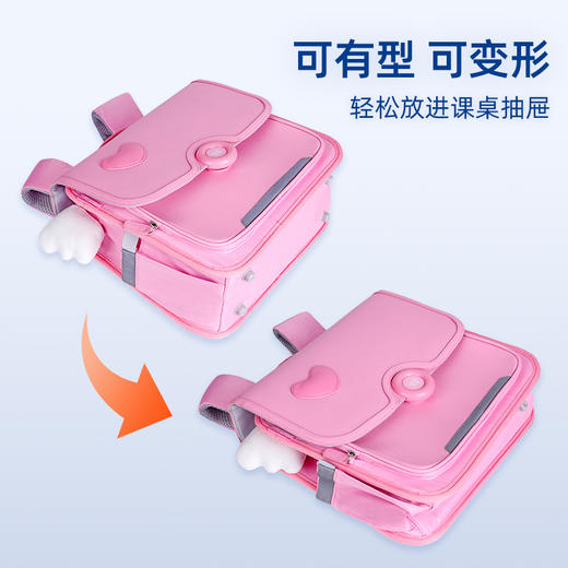 天文气囊护脊书包小学生幼儿园男生女孩儿童一到三年级三到六年级轻便减负双肩包大容量背包 商品图5