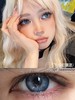 Leenscolor·年抛  升级虹膜蓝 14.0  富家大小姐蓝的升级版！美翻天的辣妹混血感！！韩产0-1000度<一副两片> 商品缩略图3