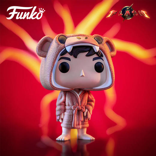 Funko POP! DC电影 The Flash闪电侠 穿猴子长袍的巴里手办公仔玩偶摆件 66635 商品图1