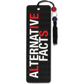 另类事实 书签 文创周边 Peter Pauper Press 英文原版 
Alternative Facts Beaded Bookmark