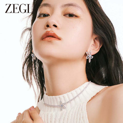 ZEGL设计师盛夏狂欢系列海星耳环女小众设计感高级耳钉银针耳饰品 商品图6