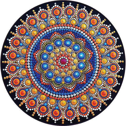 神奇的曼荼罗拼图1000片圆形拼图 文创周边 Peter Pauper Press 英文原版 
Magical Mandala 1000 Piece Round Jigsaw Puzzle 商品图0