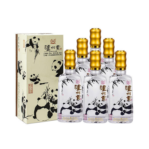 下架【泸州老窖】52度泸州贡酒(保护大熊猫爱心纪念版)500ml*6 商品图6