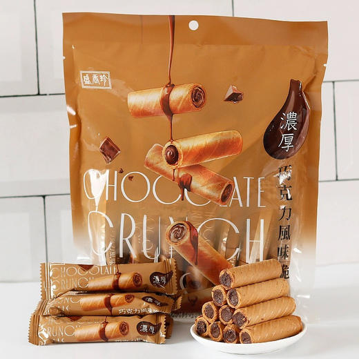 台湾盛香珍脆卷可可味140g 商品图0