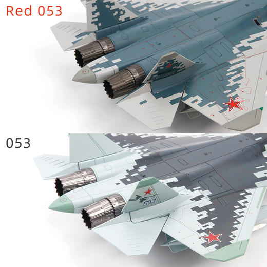 特尔博1:72苏57模型su57合金飞机模型俄罗斯战斗机航模成品T50 商品图6