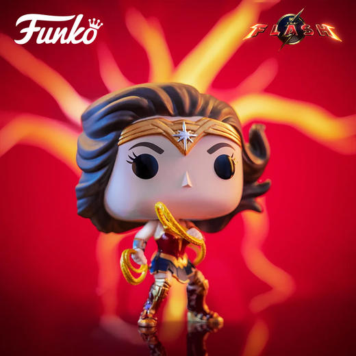 Funko POP! DC电影The Flash闪电侠Wonder Woman神奇女侠手办公仔玩偶摆件 65593 商品图1