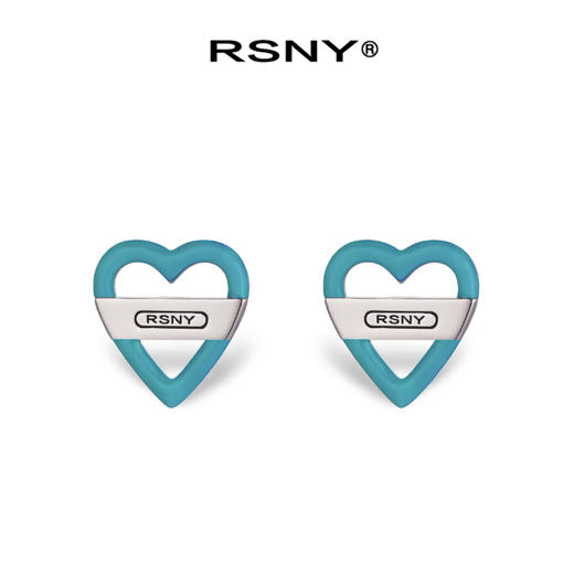 RSNY城市爱心耳环 商品图0