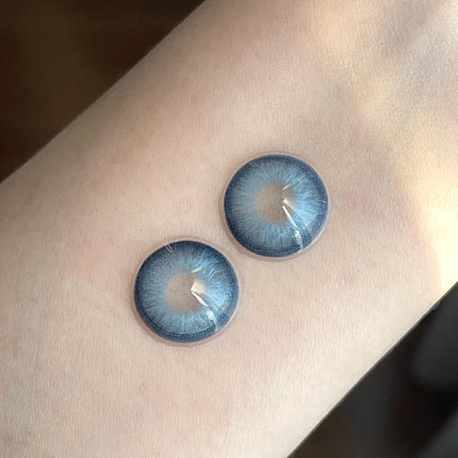 Li chee chee 悉尼蓝 年抛 2片 14.5mm 参考着色13.7mm 基弧8.6 含水38% 韩国进口 商品图5