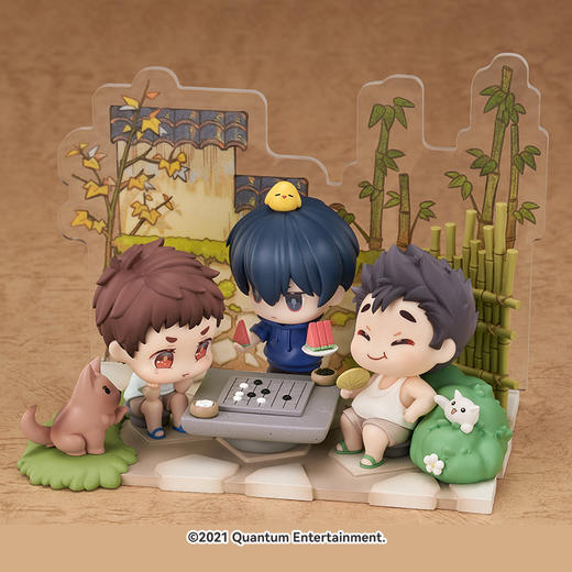 【GSC预售定金】Q版场景手办 吴邪&张起灵&王胖子 雨村拾趣Ver. 附特典 盗墓笔记 商品图1