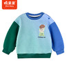 棉果果秋季新品男童圆领加绒套头卫衣M312180423464 商品缩略图0