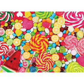 糖果拼图500片 文创周边 Peter Pauper Press 英文原版 
All the Candy 500 Piece Jigsaw Puzzle