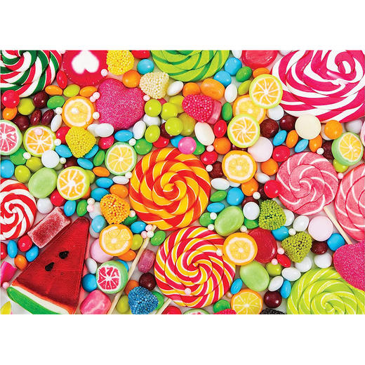 糖果拼图500片 文创周边 Peter Pauper Press 英文原版 
All the Candy 500 Piece Jigsaw Puzzle 商品图0