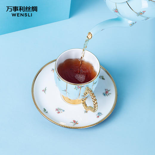 万事利“亚洲之光”丝瓷茶套装礼盒 商品图2