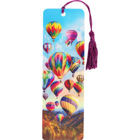 热气球3D书签 文创周边 Peter Pauper Press 英文原版 
Hot Air Balloons 3-D Bookmark