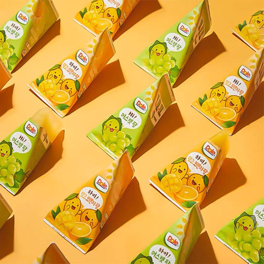 韩国都乐果汁冰沙饮料青提味496ml 商品图1