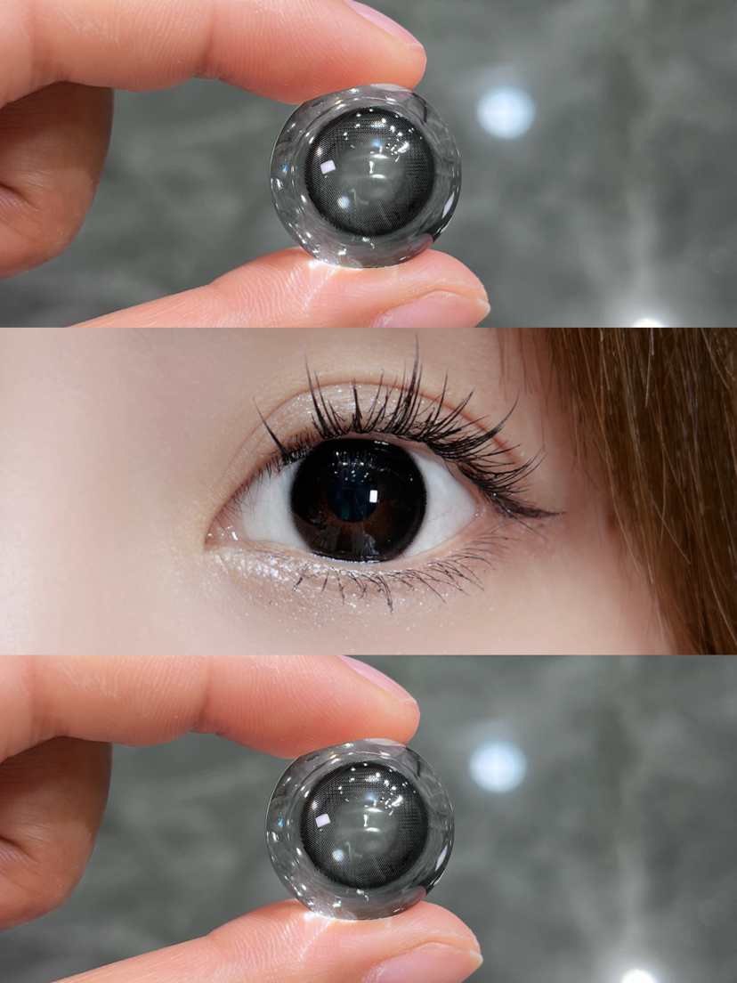 E-lensstyle 乌梅子 半年抛 直径14.5 着色13.8