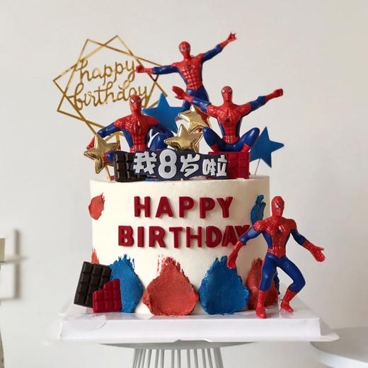 【蜘蛛侠】-生日蛋糕/儿童蛋糕 商品图2