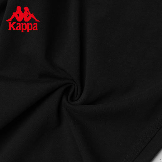Kappa卡帕九分裤2023新款男秋针织长裤黑色运动休闲裤束脚卫裤 商品图2