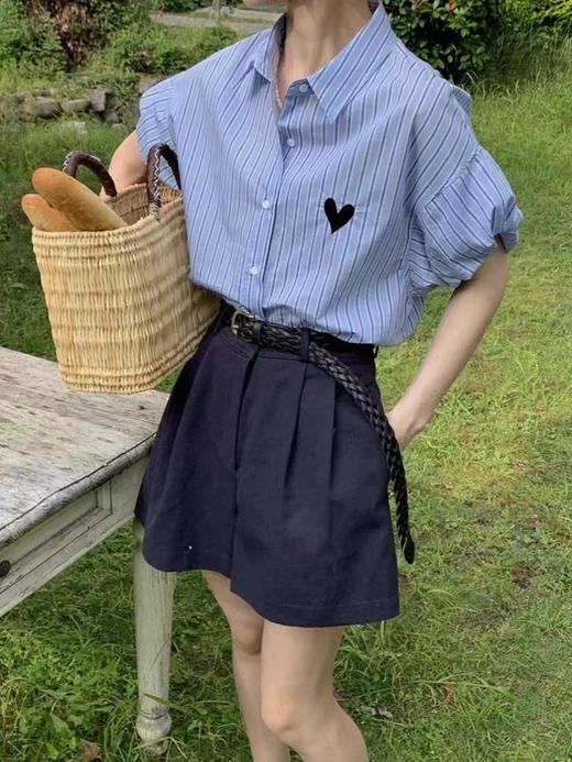 女爱心泡泡衬衫99057 商品图4