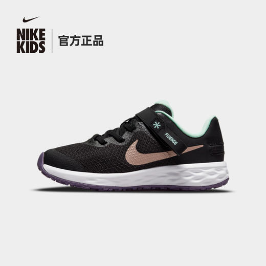 耐克-鞋袜类（秋）F2鞋小童REVOLUTION 6FLYEASENNPSV黑 商品图0