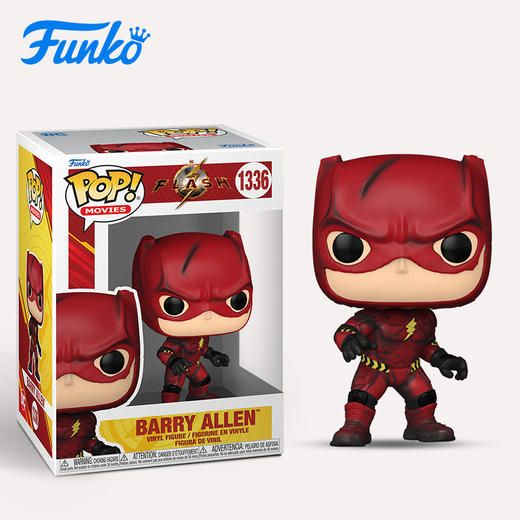Funko POP! DC电影 The Flash 闪电侠小巴里手办公仔玩偶摆件 65595 商品图2