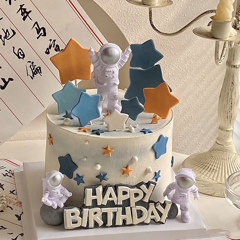 【飞行航天员】/生日蛋糕/男生蛋糕