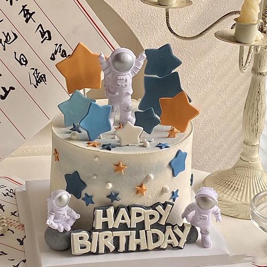 【飞行航天员】/生日蛋糕/男生蛋糕 商品图0
