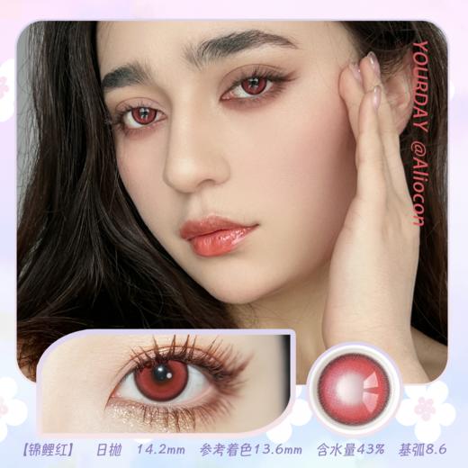 *Darrens Yourday锦鲤红 14.2mm【日抛|10片/盒】YO103 商品图0