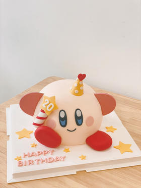 「女孩」球形 星之卡比蛋糕