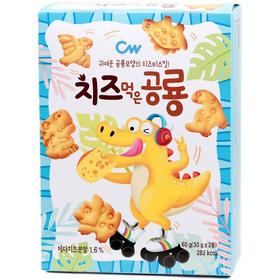 青佑恐龙型饼干芝士味60g