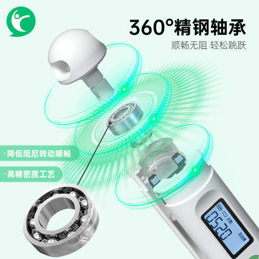 75派出品咕咚智能跳绳蓝牙电子计数健身专用减脂男女成人学生无绳S7 商品图3