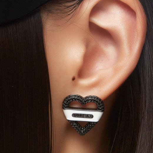 RSNY city heart 耀石城市爱心耳环 商品图2