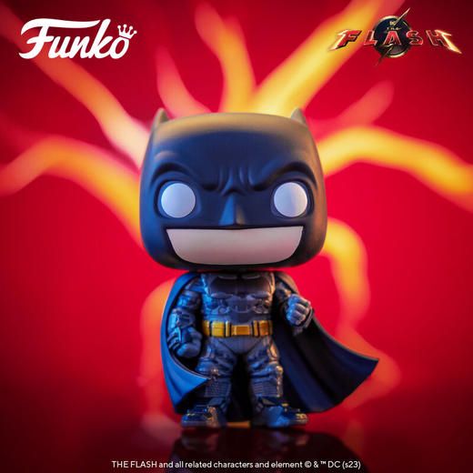 Funko POP! DC电影The Flash闪电侠Batman大本蝙蝠侠手办公仔玩偶摆件 65601 商品图1