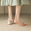 ZHR休闲凉鞋女外穿时尚小坡跟凉鞋女2023新款夏季简约时装凉鞋女 商品缩略图5