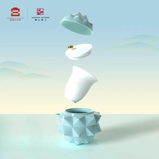 宫里的世界&南山匠人 千荔江山-荔枝壶茶具套组 商品图4