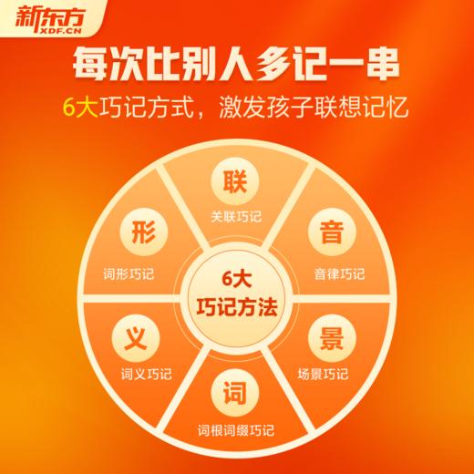 【新东方】巧记单词3500 中外双教6大巧记方法全面提升“听说读写” 商品图1