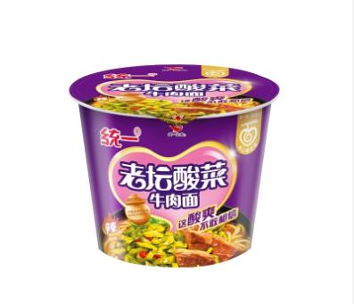 统一来一桶老坛酸菜牛肉面132g 商品图0