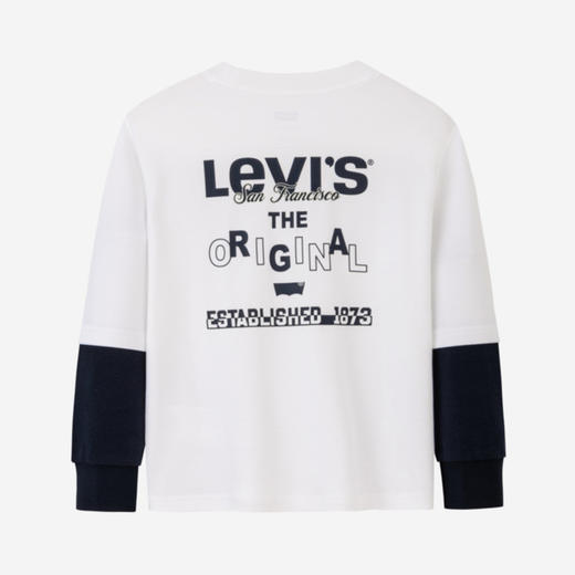 LEVIS 秋 大童小童 长袖T恤 LVN-FF-J543 商品图1