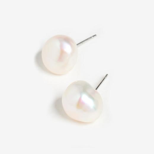 北京仓｜Shashi-Pearl Stud- 珍珠 耳钉［美国设计师］ 商品图1
