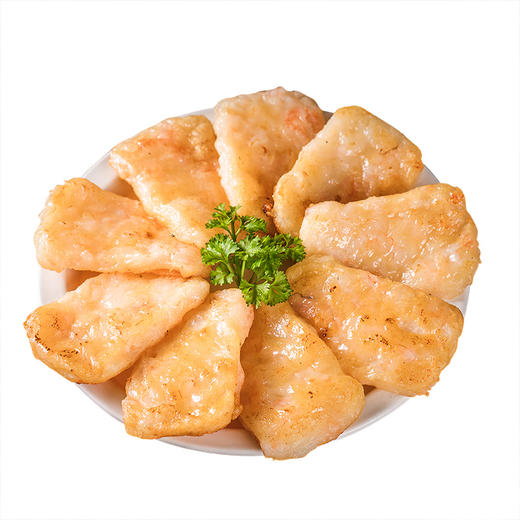 【鲜香弹牙，虾肉清晰可见】渔人小胖虾饼 精选优质南美白虾原料，使用鱿鱼糜打底，Q弹的口感多种食材有层次，营养丰富，烹饪简单 360g/袋.01 商品图7
