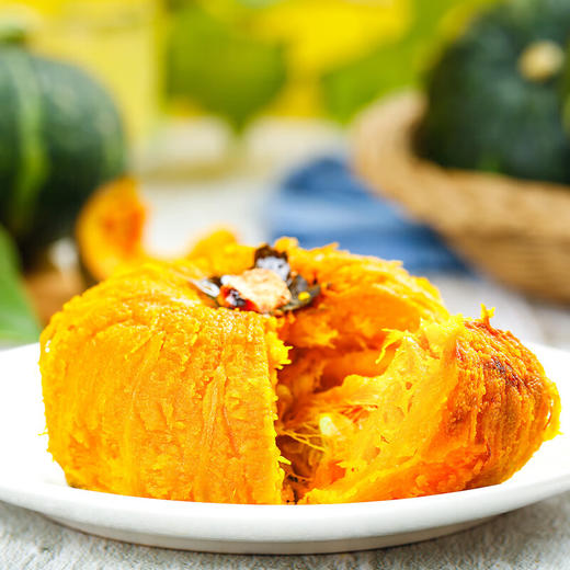 山东贝贝南瓜，粉粉糯糯，非常适合宝宝老人辅食代餐，收到货放一周再吃，可以使南瓜更好的糖化，越放越甜糯哦 商品图6